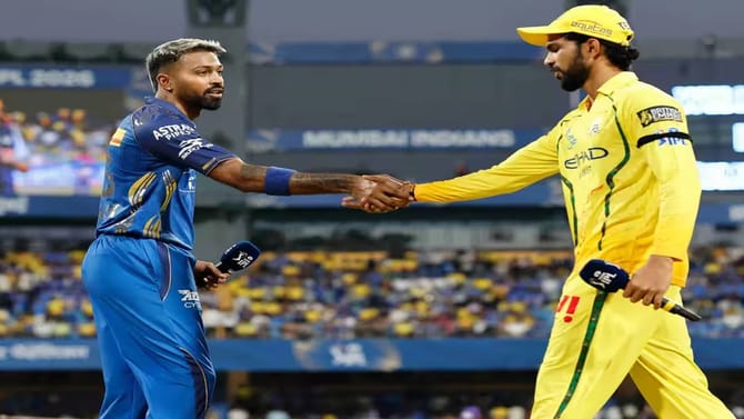 CSK vs MI : चेन्नई-मुंबई महामुकाबला, सामना किती वाजता?
