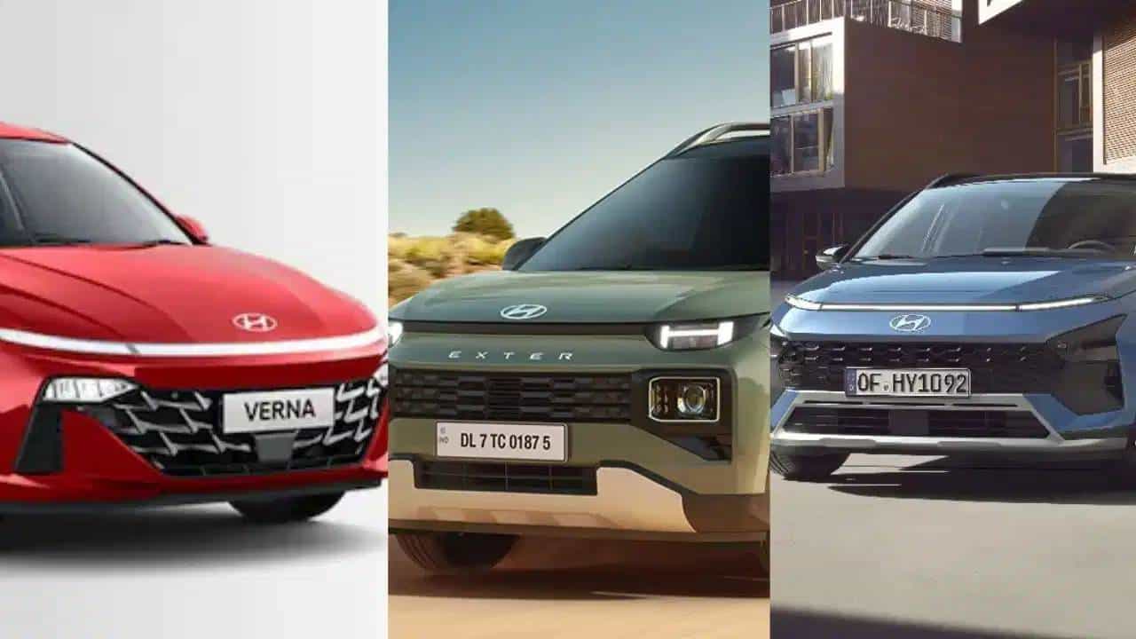 हुंडईच्या या 3 गाड्यांचा बाजारात धुमाकूळ, विक्रीत इतकी वेगवान प्रगती की क्रेटाचेही उडाले होश