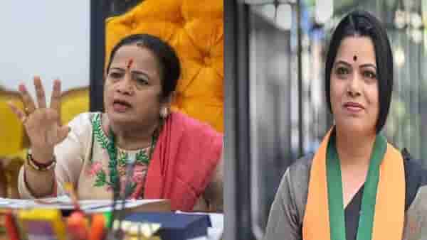 Kishori Pednekar : डोक्याचा भाग आहे का ? तेव्हा त्यांना मी बघेनच महापौर रितू तावडे यांना किशोरी पेडणेकर यांचा इशारा