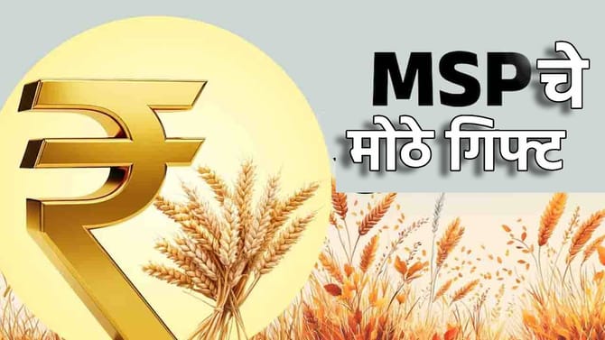 शेतकर्‍यांना मोदी सरकारचे गिफ्ट; 14 खरीप पिकांच्या हमीभावात मोठी वाढ