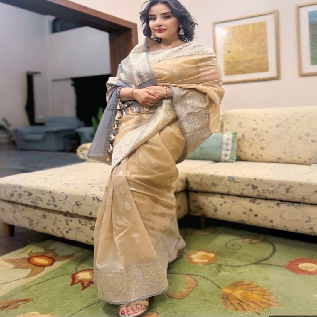 साडीच मनिषा हिने काही फोटो पोस्ट केले आहेत. फोटो पोस्ट करत अभिनेत्रीने कॅप्शनमध्ये साड्या माझा खास छंद आहे... असं लिहिलं आहे. याआधी देखील अभिनेत्रीने अनेकदा साडीत फोटो पोस्ट करत चाहत्यांना घायाळ केलं आहे. 