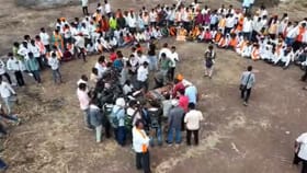 40 डिग्रीच्या उन्हात मनोज जरांगे पाटील यांचे उपोषण सुरु...