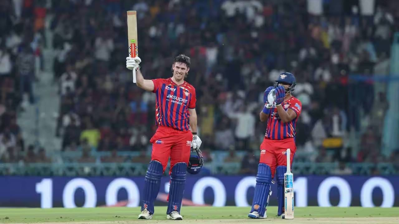 IPL 2026: मिचेल मार्शने 49 चेंडूत ठोकलं शतक, या पर्वातील दहावा शतकवीर