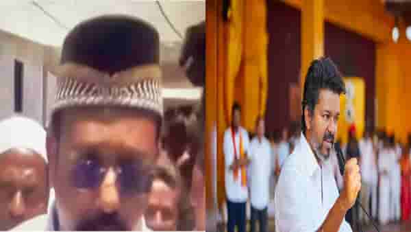 TVK Vijay : विजयच्या TVK पक्षाचे मुस्लिम आमदार मुस्तफा यांचं सनातन धर्माबद्दल वादग्रस्त वक्तव्य