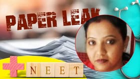 पेशाने ब्यूटिशियन, नवरा डेंटिस्ट,खात्यात...नीट प्रकरणातील ती महिला कोण.