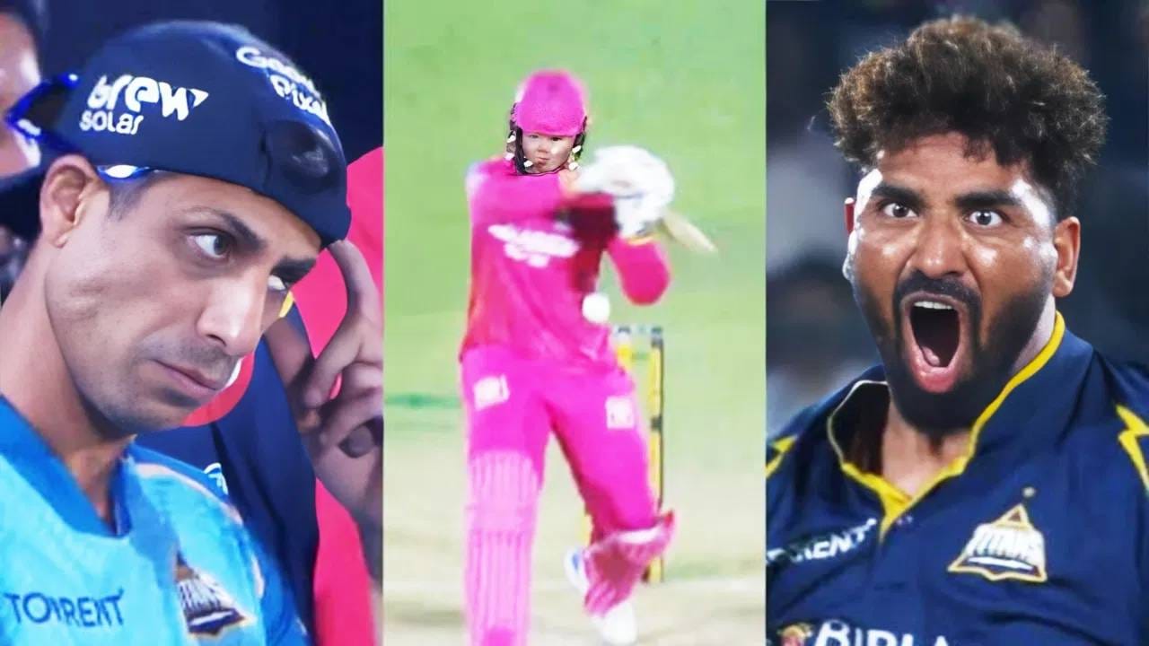 नेहराचा डगआऊटमधून इशारा आणि मोहम्मद सिराजची कृती, वैभव सूर्यवंशीचा खेळ असा आटोपला Video नेहराचा डगआऊटमधून इशारा आणि मोहम्मद सिराजची कृती, वैभव सूर्यवंशीचा खेळ असा आटोपला Video