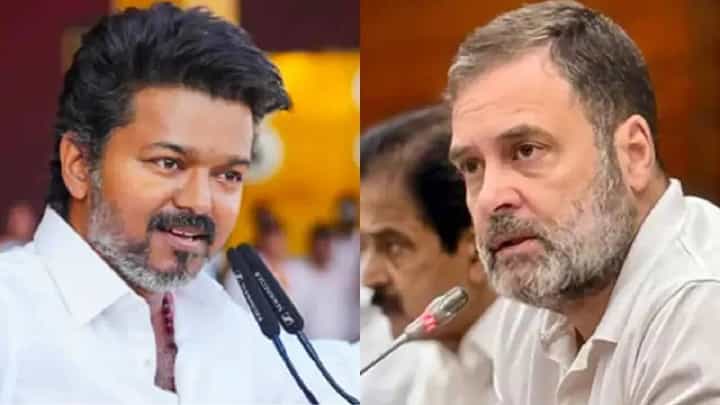 Tamil Nadu | तमिळनाडूत टीव्हीकेचा सत्तास्थापनेसाठी दावा, काँग्रेसच्या पाठिंब्याने नव्या समीकरणाचा उदय Tamil Nadu | तमिळनाडूत टीव्हीकेचा सत्तास्थापनेसाठी दावा, काँग्रेसच्या पाठिंब्याने नव्या समीकरणाचा उदय