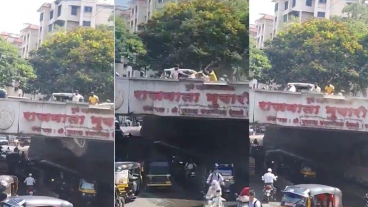 पुण्यात भरदिवसा रिक्षा चालकावर कोयत्याने हल्ला, नवले ब्रिजवर थरार