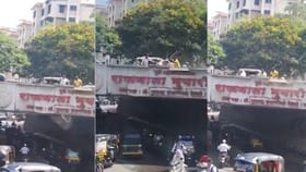 पुण्यात भरदिवसा रिक्षा चालकावर कोयत्याने हल्ला, नवले ब्रिजवर थरार.