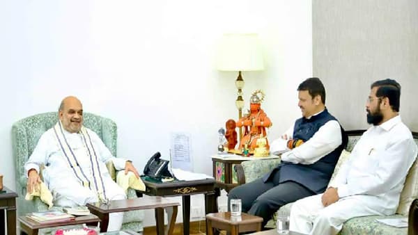 Eknath Shinde Meet Amit Shah | भाजपचा फॉर्म्युला शिंदेंनी फेटाळला?; महायुतीत हायव्होल्टेज ड्रामा सुरूच…जागावाटपावरून शिंदे थेट दिल्ली दरबारी!