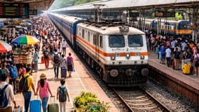 शेलू-नेरळदरम्यान रेल्वे सेवा विस्कळीत; उद्यान एक्सप्रेससह अनेक गाड्या