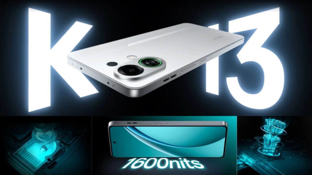 Oppo K13 Turbo - जर तुम्हाला गेमिंग पसंद आहे तर OPPO K13 Turbo तुमच्यासाठी शानदार पर्याय आहे. यात MediaTek Dimensity 8450 चिपसेट देण्यात आला आहे. ज्याने AnTuTu टेस्टमध्ये 16 लाखाहून अधिक स्कोर केला आहे.फोनमध्ये एक्टीव्ह कुलिंग फॅन दिलेला आहे.त्यामुळे दीर्घकाळ गेमिंग सेशनमुळे फोन जास्त गरम होत नाही. BGMI आणि CODM सारखे गेम्स यात स्मूद चालते.याची किंमत ₹27,999 आहे.