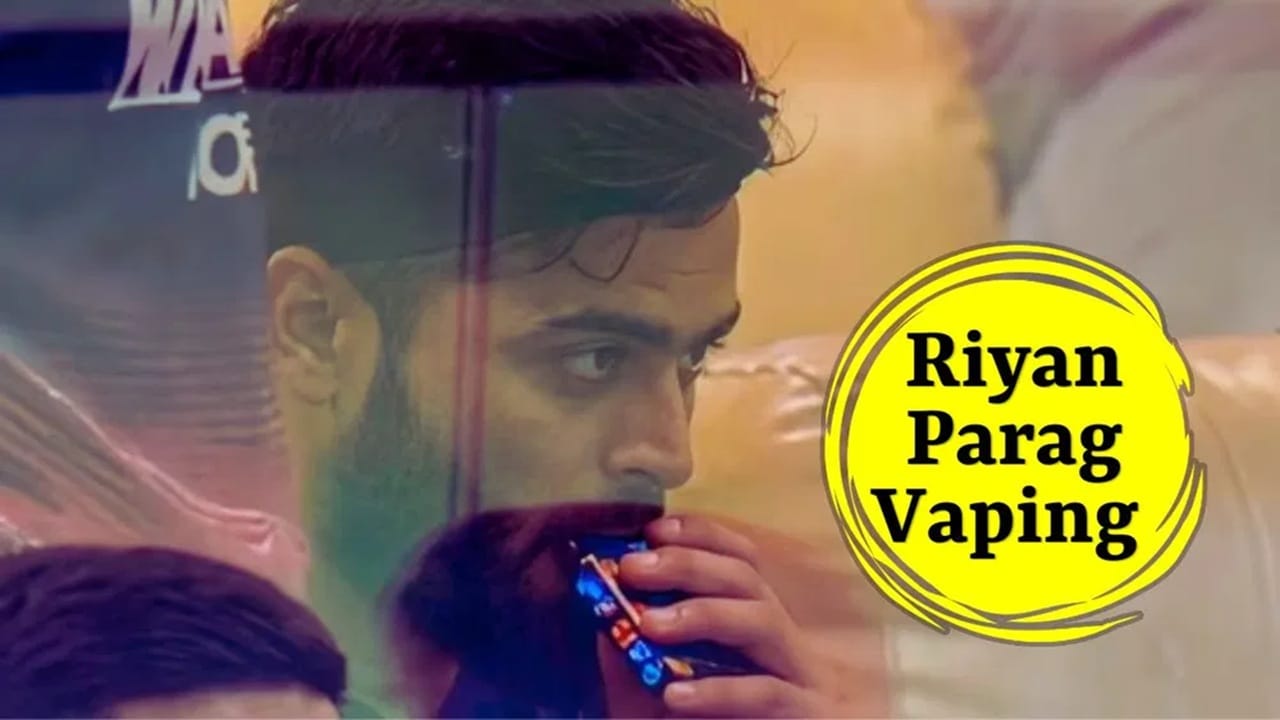 Riyan Parag Vaping