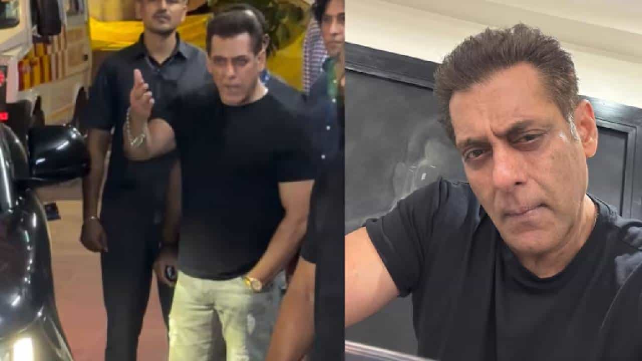 राजा शिवाजी सिनेमाच्या सक्सेस पार्टीत सलमान समोर येताच, पापाराझींनी लगेच..या कृतीची सगळीकडे चर्चा, VIDEO