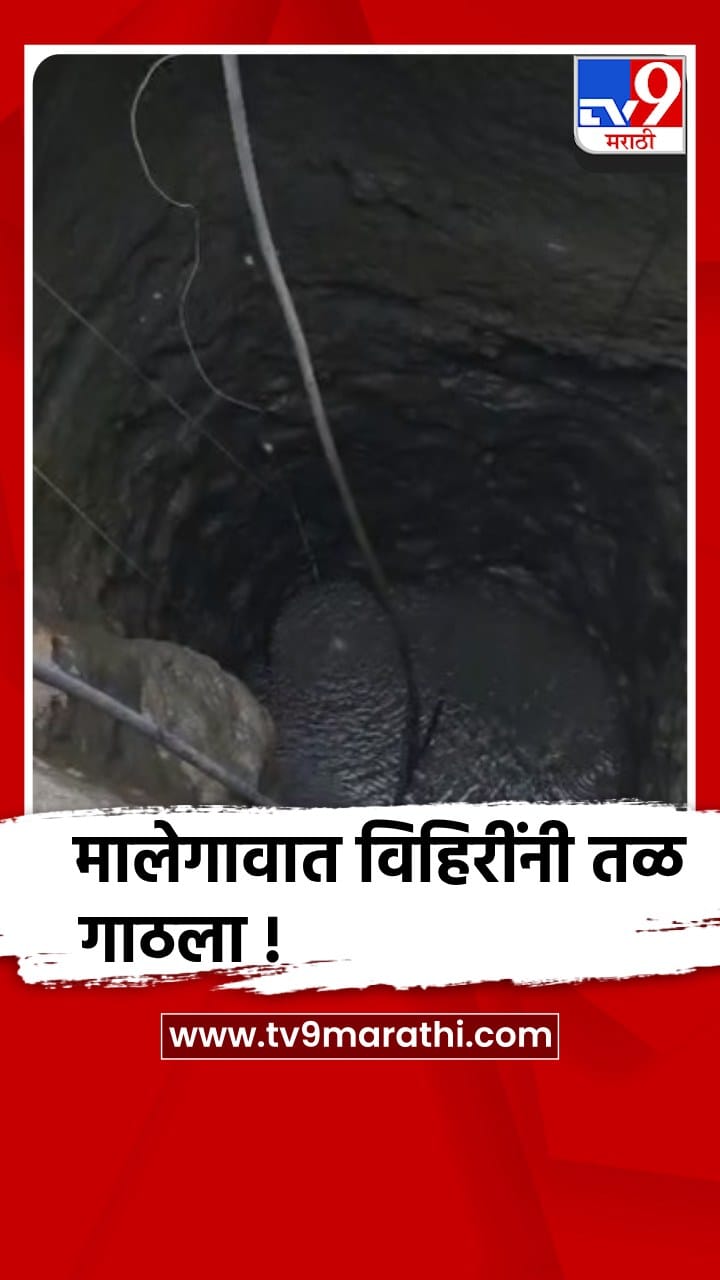 नाशिक : मालेगावात उष्णतेच्या तीव्रतेने विहिरींनी तळ गाठला
