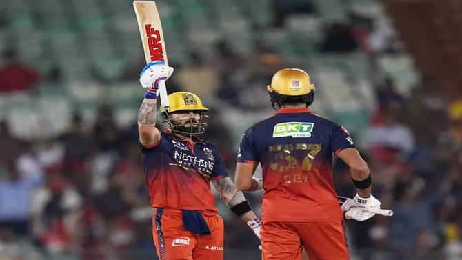 RCB vs KKR : विराटचा शतकी तडाखा, आरसीबीचा जबरदस्त विजय, केकेआरचा 6 विकेट्सने धुव्वा