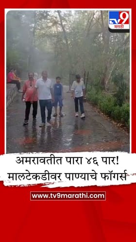 अमरावतीत भीषण उन्हाळा; मालटेकडीवर नागरिकांना मिळतोय हिल स्टेशनचा अनुभव