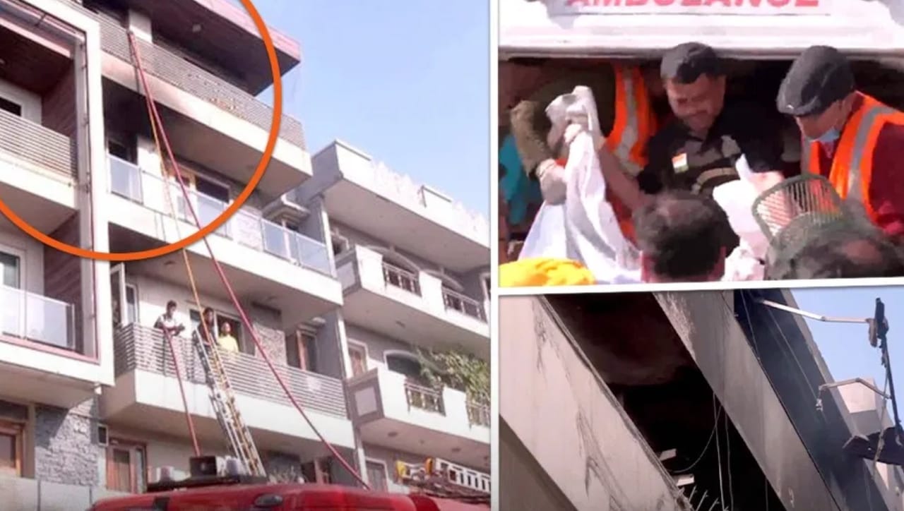 अचानक मोठा आवाज आला, आम्ही घराबाहेर आलो तेवढ्यात…; दिल्लीत नेमकं काय घडलं?