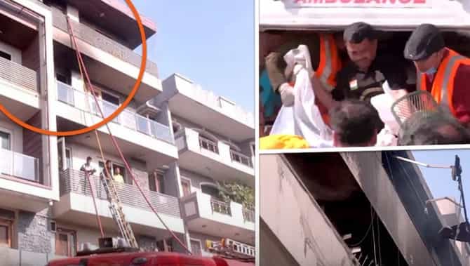 Delhi Fire : अचानक मोठा आवाज आला, सर्वजण गच्चीच्या दिशेने पळाले अन् तिथेच... शेवटच्या क्षणी नेमकं काय घडलं?