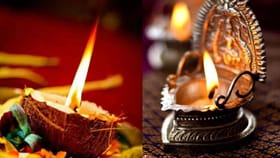 घरात एकदा तरी देवासाठी खोबरेल तेलाचा दिवा लावताय? जाणून फायदे.