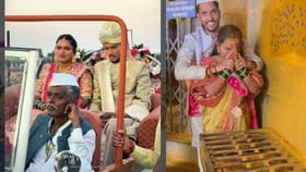यळकोट यळकोट जय मल्हार ! इंदोरीकर महाराजांच्या लेक-जावयाचं जेजुरी दर्शन