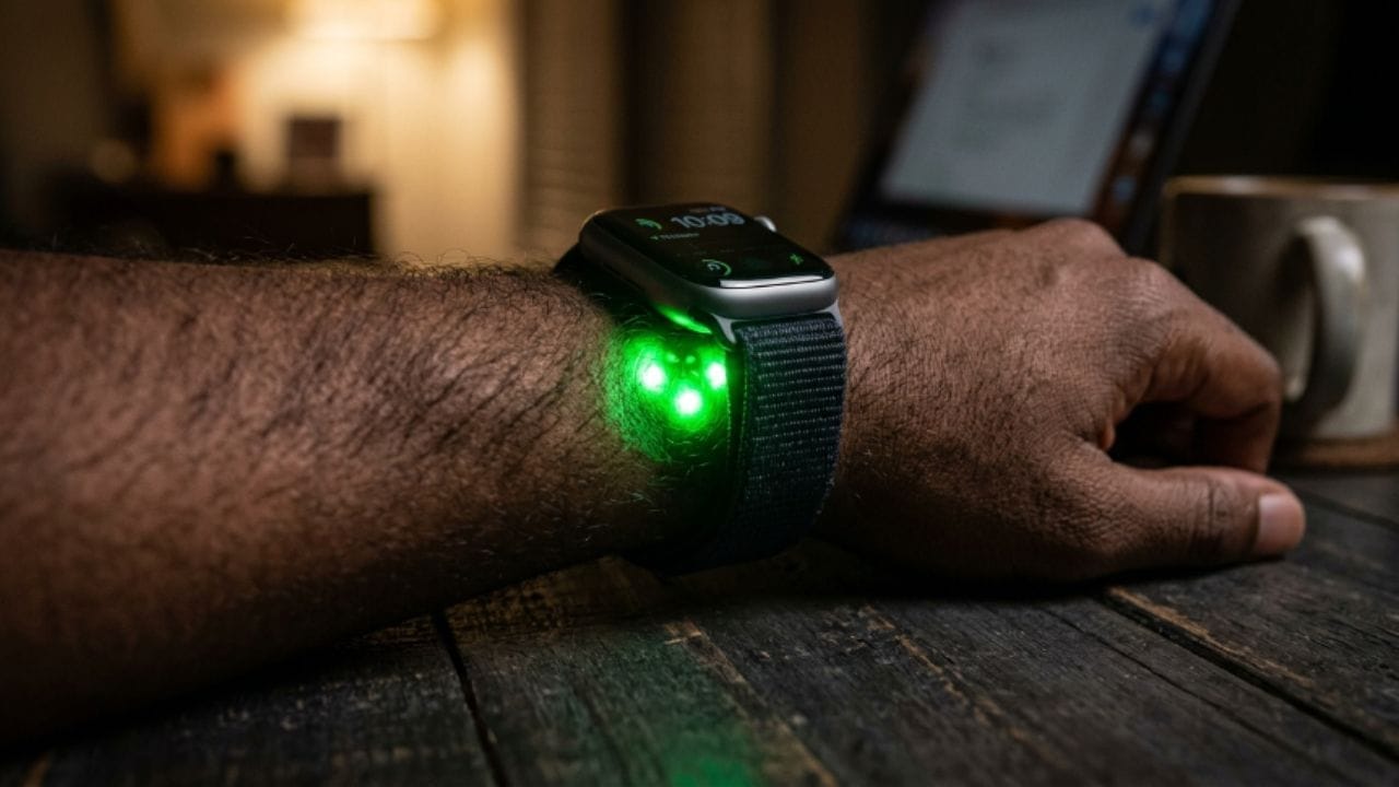 स्मार्टवॉच तुमच्या शरीरातील नाडीचा वेग (Pulse Rate) आणि हृदयाचे ठोके (Heart Rate) मोजण्यासाठी 'फोटोप्लेथिस्मोग्राफी' (Photoplethysmography - PPG) नावाचे प्रगत तंत्रज्ञान वापरतात. जेव्हा आपले हृदय धडकते, तेव्हा शरीराच्या वेगवेगळ्या भागांमध्ये रक्ताभिसरण वेगाने होते. या प्रक्रियेत रक्तवाहिन्या (केशवाहिन्या) आकुंचन आणि प्रसरण पावतात, ज्यामुळे त्वचेतील रक्ताच्या प्रमाणात सातत्याने बदल होत असतो.