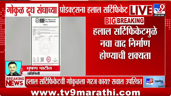 एकच खळबळ! गोकुळ दूध संघाच्या प्रोडक्ट्सना हलाल सर्टिफिकेट, नेमकी भानगड काय?