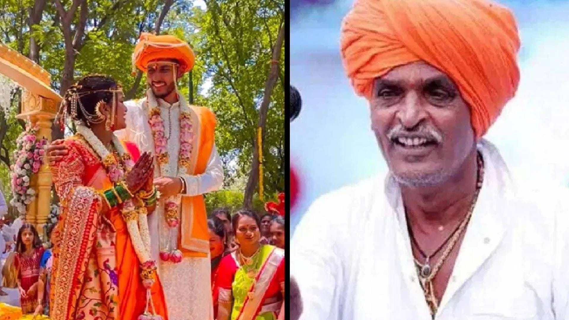 Indurikar Maharaj : फुलांनी स्वागत, औक्षण आणि पंचपक्वांन्न… इंदोरीकर महाराजांच्या लेक-जावयाचं धोंडे जेवण,  Photo समोर