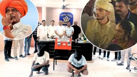 इंदुरीकर महाराजांच्या लेकीच्या लग्नात हे काय घडलं? वऱ्हाडी पोलीस.....