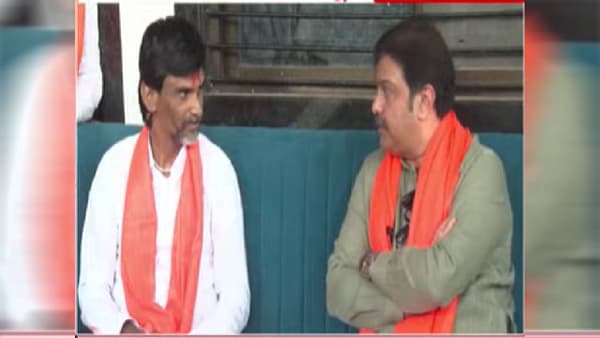 Manoj Jarange Patil : आमच्या आईला मारलं, तुमच्या आईवर का बोलू नये?; मनोज जरांगे पाटलांचा प्रसाद लाड यांच्यासमोरच सवाल