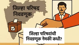 रखडलेल्या जिल्हापरिषदांची निवडणूक कधी? निवडणूक आयुक्तांनी सांगितलं!.