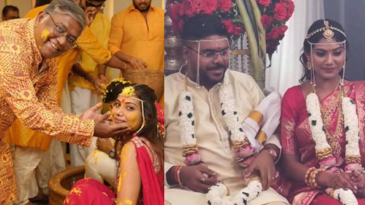 स्वामिनीची मैत्रीण आणि लक्ष्मीकांत-प्रिया बेर्डे यांची मुलगी स्वानंदी बेर्डे हिने तिच्या सोशल मीडिया अकाऊंटवरुन स्वामिनीच्या लग्नाचे काही खास क्षण शेअर केले. लग्नासाठी स्वामिनी आणि तिच्या पतीने पारंपरिक पोशाख परिधान केला होता. 