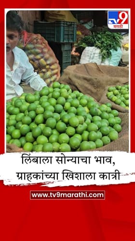 चाळीसगावात लिंबू महागले; 100 ते 120 रुपये किलो दराने विक्री