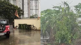 महाराष्ट्रात मान्सूनपूर्व पावसाची हजेरी, मुंबईकर सुखावले.