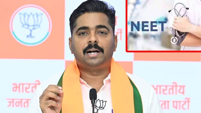 NEET प्रकरणात कुणालाही सोडणार नाही; काँग्रेसचीही चौकशी करा