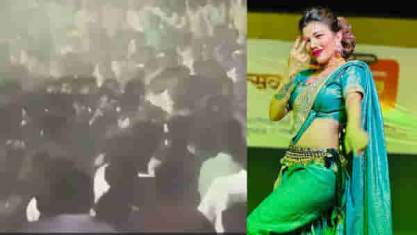 पंढरपूरमध्ये राधा पाटीलच्या कार्यक्रमात मोठा गोंधळ, किरकोळ वादातून हाणामारी,यात्रेला गालबोट!