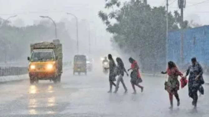 राज्यात मान्सूनपूर्व पावसाची हजेरी, कुठे मुसळधार तर कुठे रिमझिम सरी