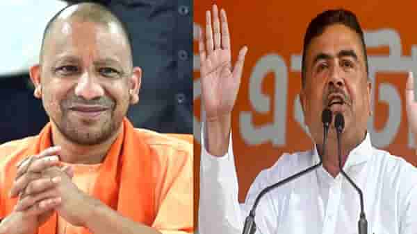 Yogi Adityanath : शपथ घेतल्यानंतर सुवेंदू योगींना भेटायला आले, त्यावेळची योगींची कृती बनली चर्चेचा विषय, त्यात खूप मोठा संदेश