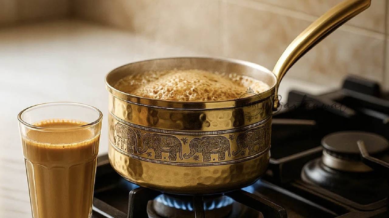 पितळेच्या भांड्यातील चहा खरोखरच अधिक चविष्ट? तज्ज्ञांनी सांगितले फायदे अन् काळजी पितळेच्या भांड्यातील चहा खरोखरच अधिक चविष्ट? तज्ज्ञांनी सांगितले फायदे अन् काळजी