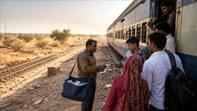 ना प्लॅटफॉर्म, ना तिकीट खिडकी, भारतातील अनोख रेल्वे स्टेशन, लोक....