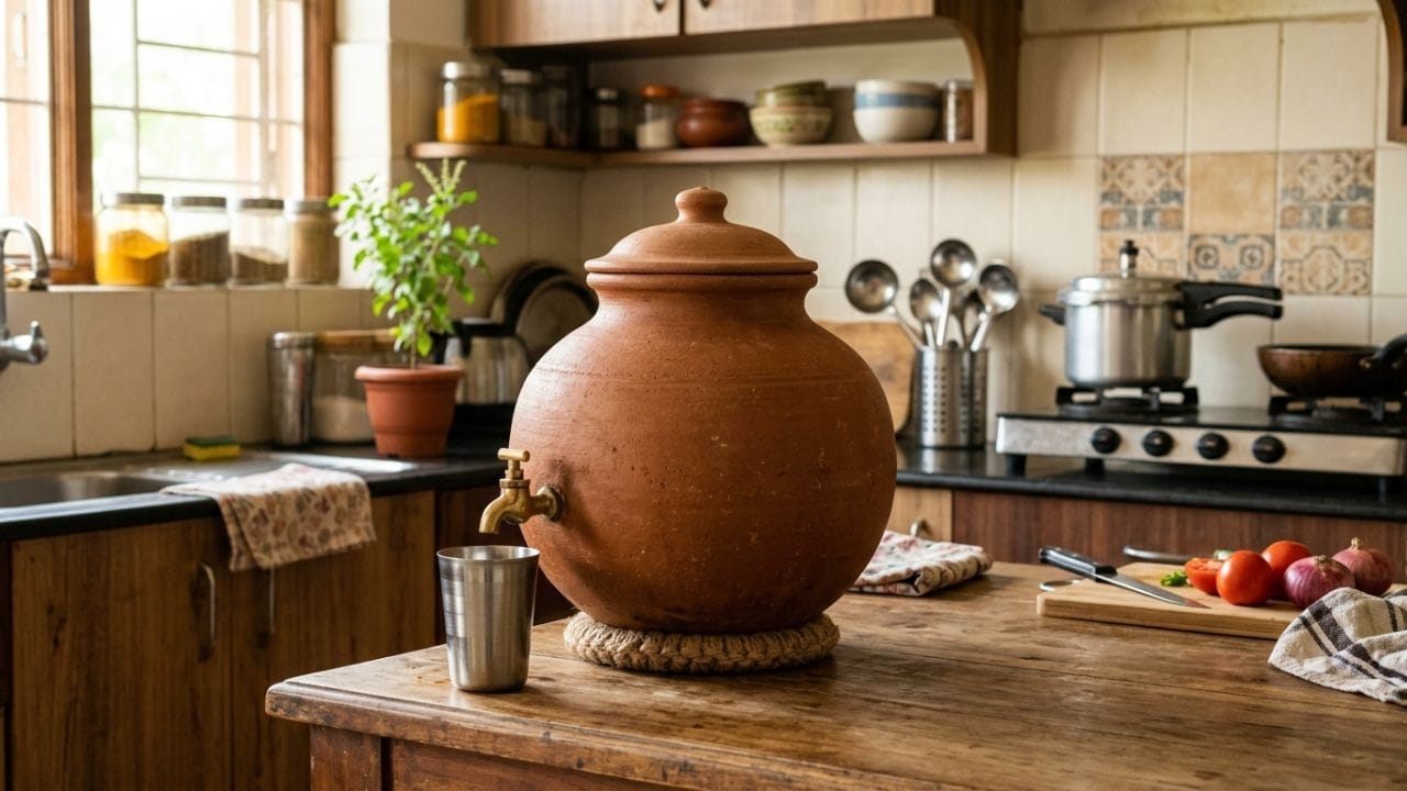 पाण्यासाठी सर्वात उत्तम दिशा ही उत्तर दिशा मानली जाते. उत्तर दिशा ही जलतत्त्वाची आणि धनदेवता कुबेराची मानली जाते. या दिशेला पाण्याचा माठ किंवा फिल्टर ठेवल्यास घरातील सदस्यांची प्रगती होते आणि आर्थिक चणचण भासत नाही.