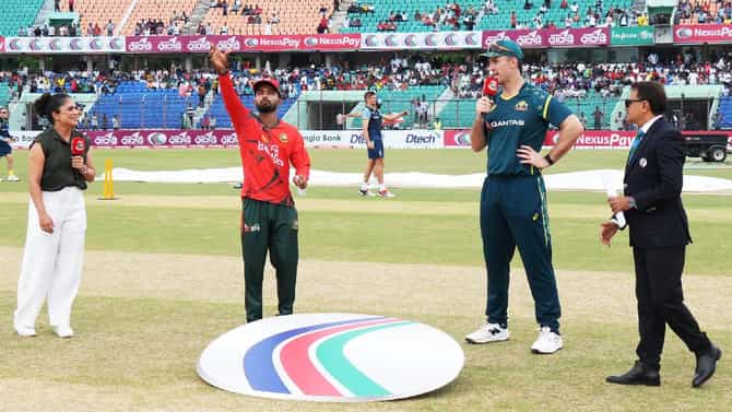 AUS vs BAN: ऑस्ट्रेलियाने वनडेची भरपाई टी20 मालिकेत केली, तिसऱ्या सामना होण्यापूर्वीच सीरिज खिशात