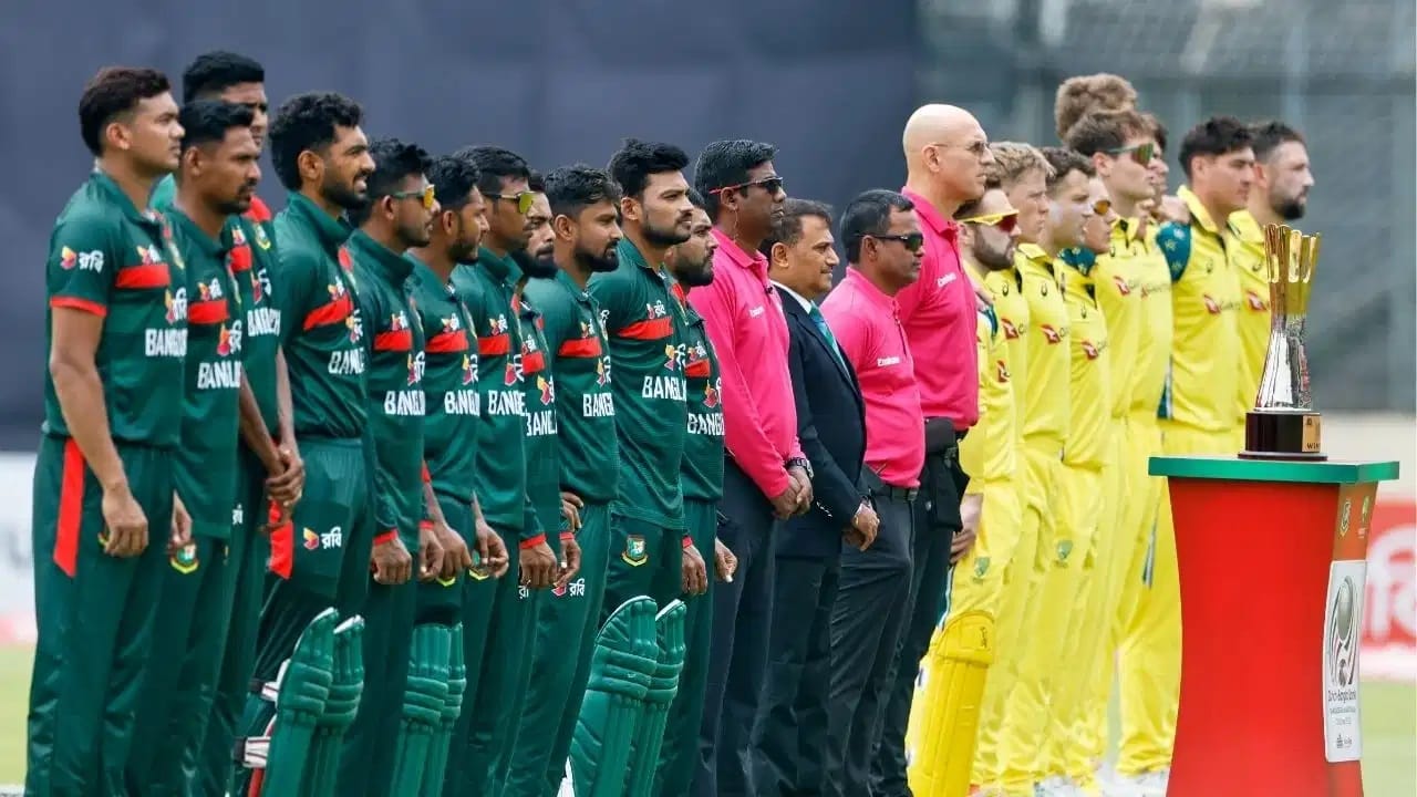 BAN vs AUS : ऐतिहासिक, बांगलादेशने सलग दुसऱ्या विजयासह मालिका जिंकली, ऑस्ट्रेलियाचा 5 विकेट्सने धुव्वा BAN vs AUS : ऐतिहासिक, बांगलादेशने सलग दुसऱ्या विजयासह मालिका जिंकली, ऑस्ट्रेलियाचा 5 विकेट्सने धुव्वा