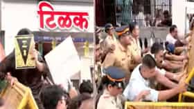 मिनाक्षी नटराजन यांचा राज्यसभेचा उमेदवारी अर्ज बाद, मुंबईत आंदोलन पेटलं, पोलीस अन् काँग्रेस कार्यकर्ते आमने सामने