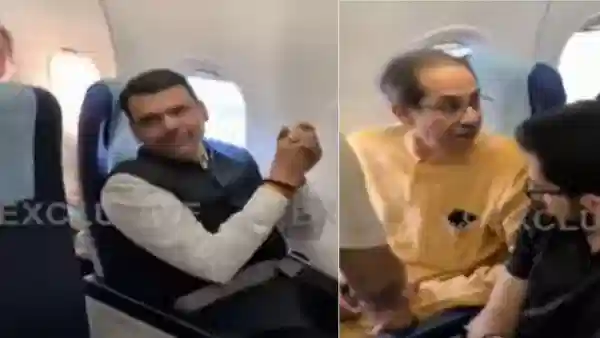 अखेर उद्धव ठाकरेंनी मौन सोडलं! विमान प्रवासादरम्यान फडणवीसांसोबत...