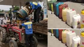 कॅन, बॅरलमध्ये डिझेल मिळणार नाही? केंद्राच्या आदेशाने बळीराजा अडचणीत.