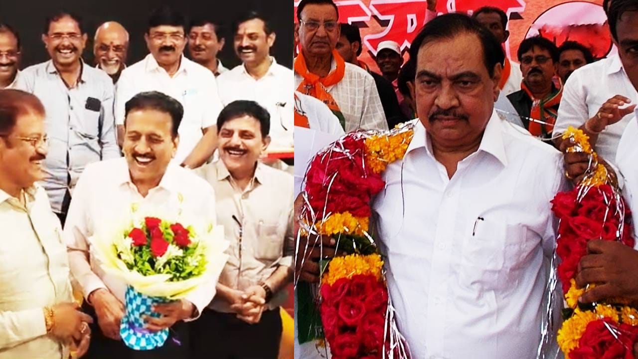 वाढदिवसाच्या शुभेच्छा नि अमर रहेच्या घोषणा... नाथाभाऊंच्या वाढदिवशी घडले काय? गिरीश महाजन यांनी तो किस्सा सांगताच हश्या पिकला