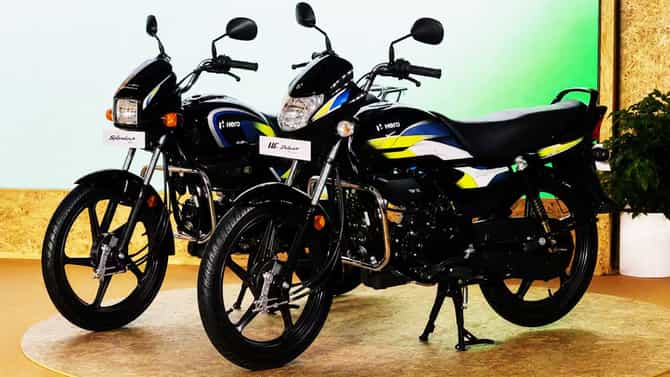 Hero ची क्रांती; Splendor आणि HP Deluxe मॉडल पेट्रोलवर नाही तर धावणार इथेनॉलवर... Flex fuel बाईकची किंमत काय?