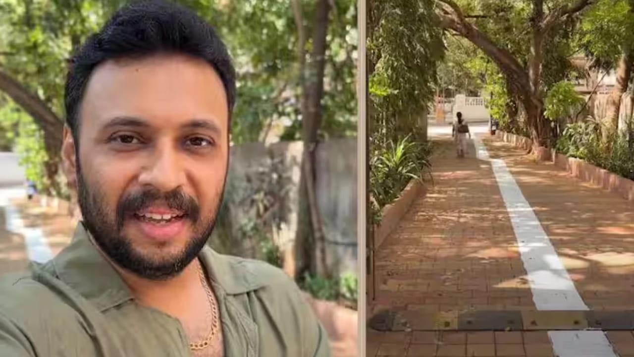 सोसायटी समितीतील काही सदस्यांनी एकतर्फी निर्णय घेत ही कायमस्वरूपी पट्टी मारली आहे. या प्रकारामुळे मानसिक त्रास झाल्याचे सांगत ही पांढरी पट्टी हटवावी अशी मागणी त्याने केली आहे.