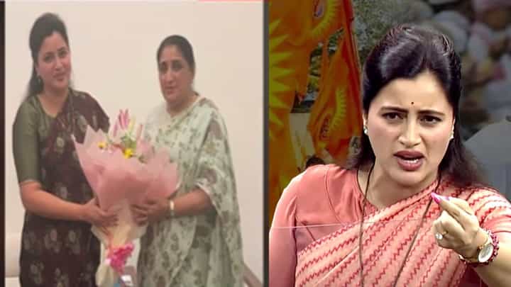 राष्ट्रवादीत मोठ्या हालचाली! नवनीत राणा NCPमध्ये प्रवेश करणार? पुन्हा सुनेत्रा पवारांच्या भेटीनंतर चर्चांना उधाण राष्ट्रवादीत मोठ्या हालचाली! नवनीत राणा NCPमध्ये प्रवेश करणार? पुन्हा सुनेत्रा पवारांच्या भेटीनंतर चर्चांना उधाण